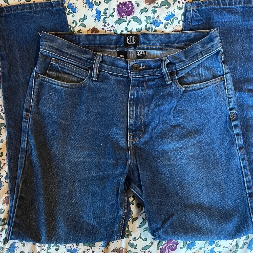 Men’s BDG denim jeans 33x32 slim fit